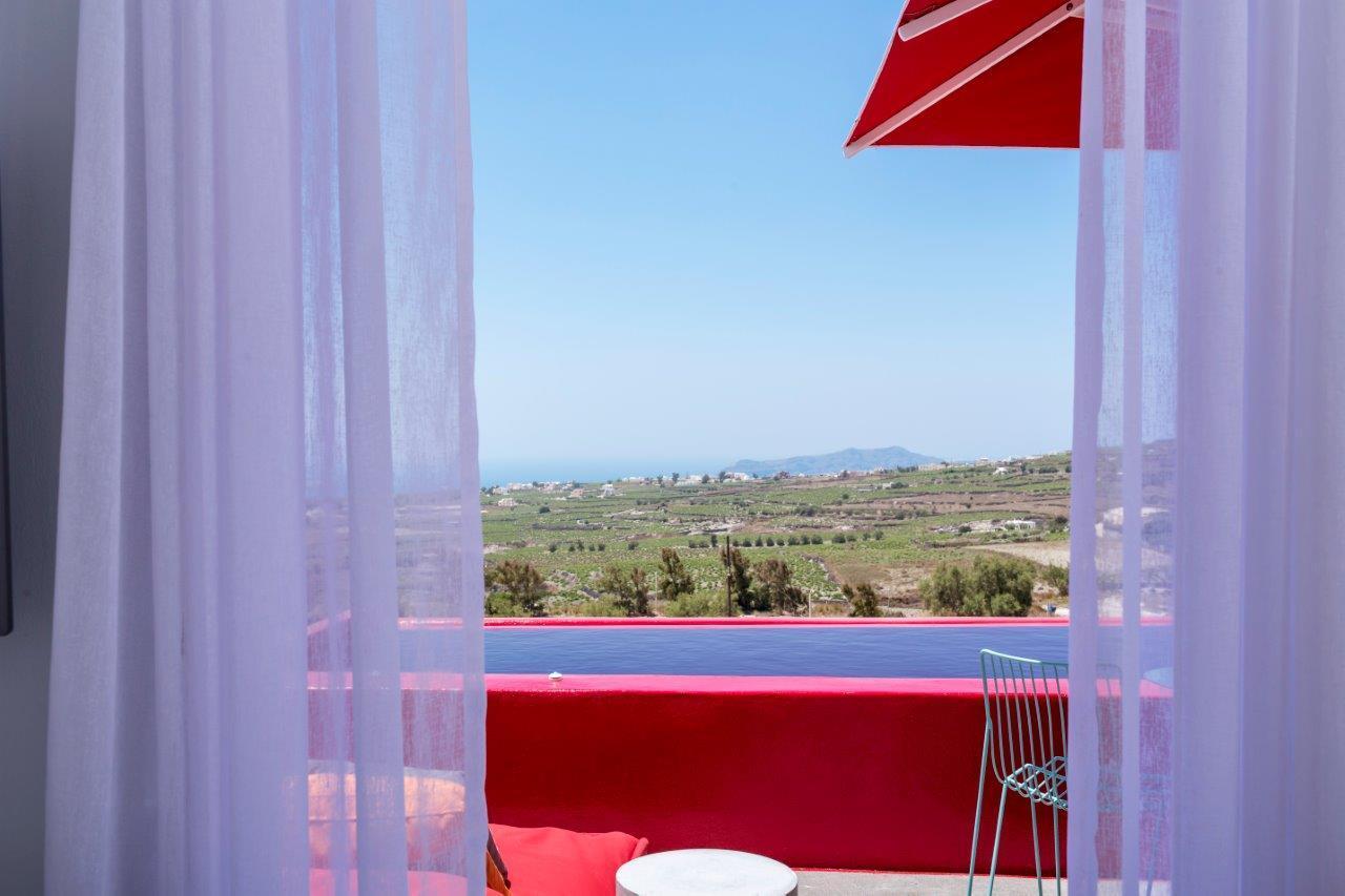 Art Hotel Santorini (Adults Only) Pýrgos Exterior foto